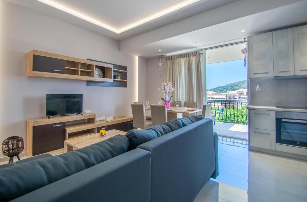 Zakynthos Town Modern Roof Apartment Bagian luar foto