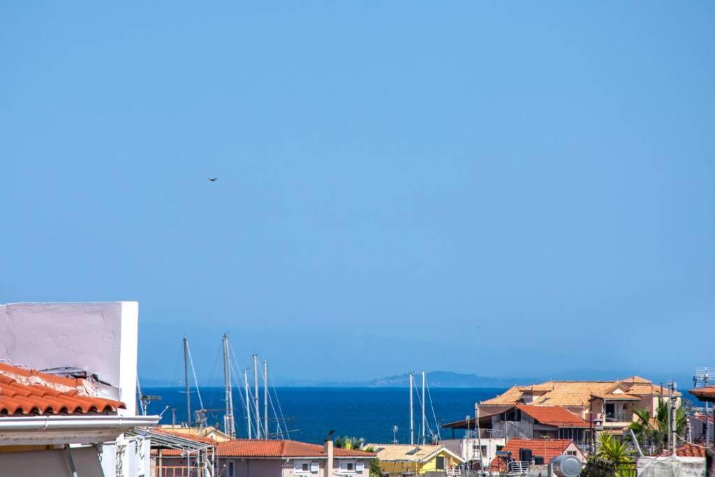 Zakynthos Town Modern Roof Apartment Bagian luar foto