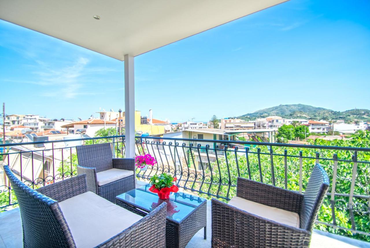 Zakynthos Town Modern Roof Apartment Bagian luar foto